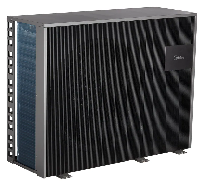 Midea Nature Plus – kültéri egység, ferdén balról