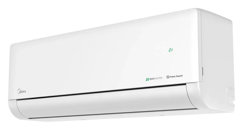 Midea Solstice – fehér, ferdén jobbról